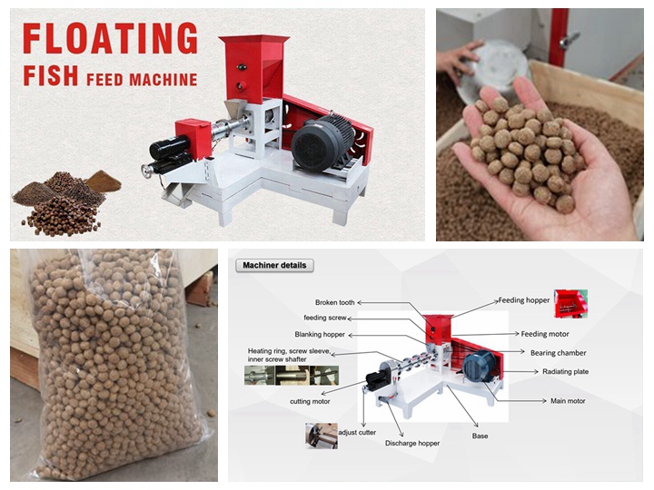 Nigeria pigs feed extruder machine